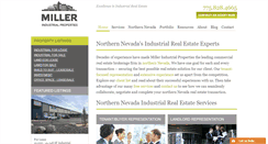 Desktop Screenshot of millerindustrialproperties.com